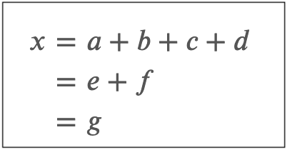 indexed-formula